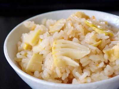 三寒四温とタケノコご飯